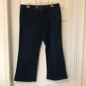 Mossimo Dark Blue Trouser Jeans 10